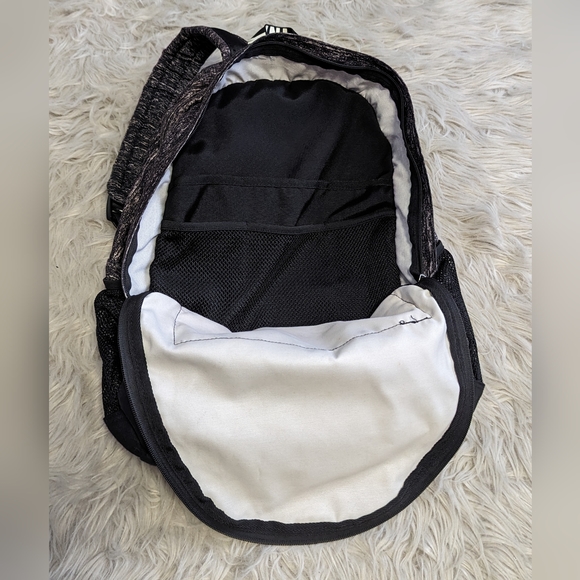 PINK Victoria\'s Secret Campus Logo Backpack Bag Commuter Full Marl Heather Gray main image 8